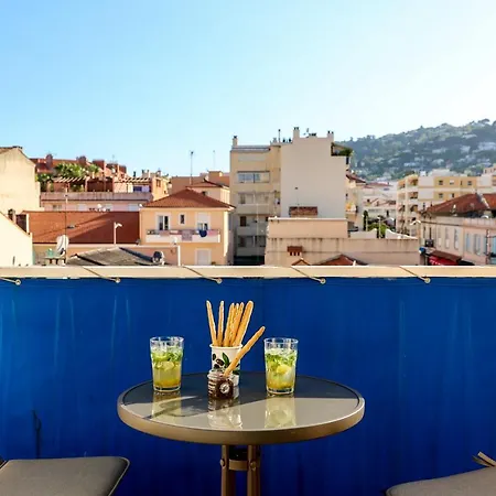 Le Provencale : Plages, Balcon, Clim * Vallauris